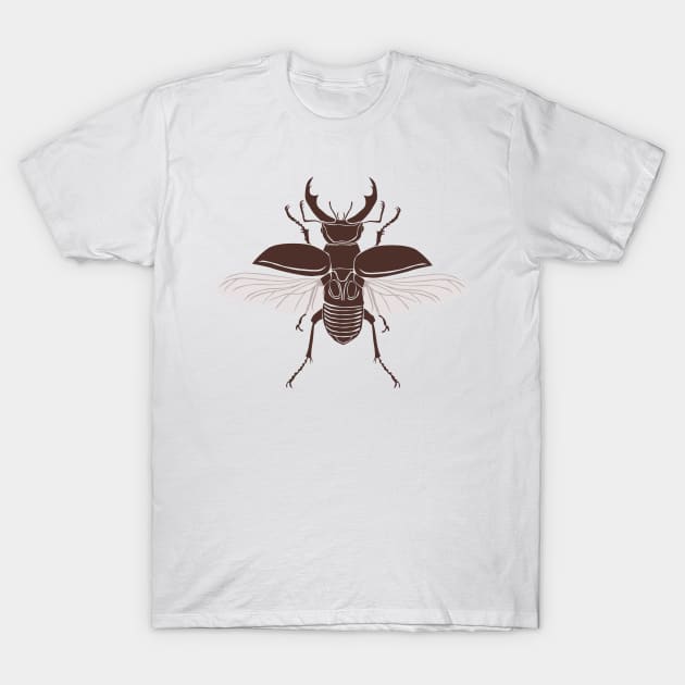 Lucanus Cervus. T-Shirt by candelanieto